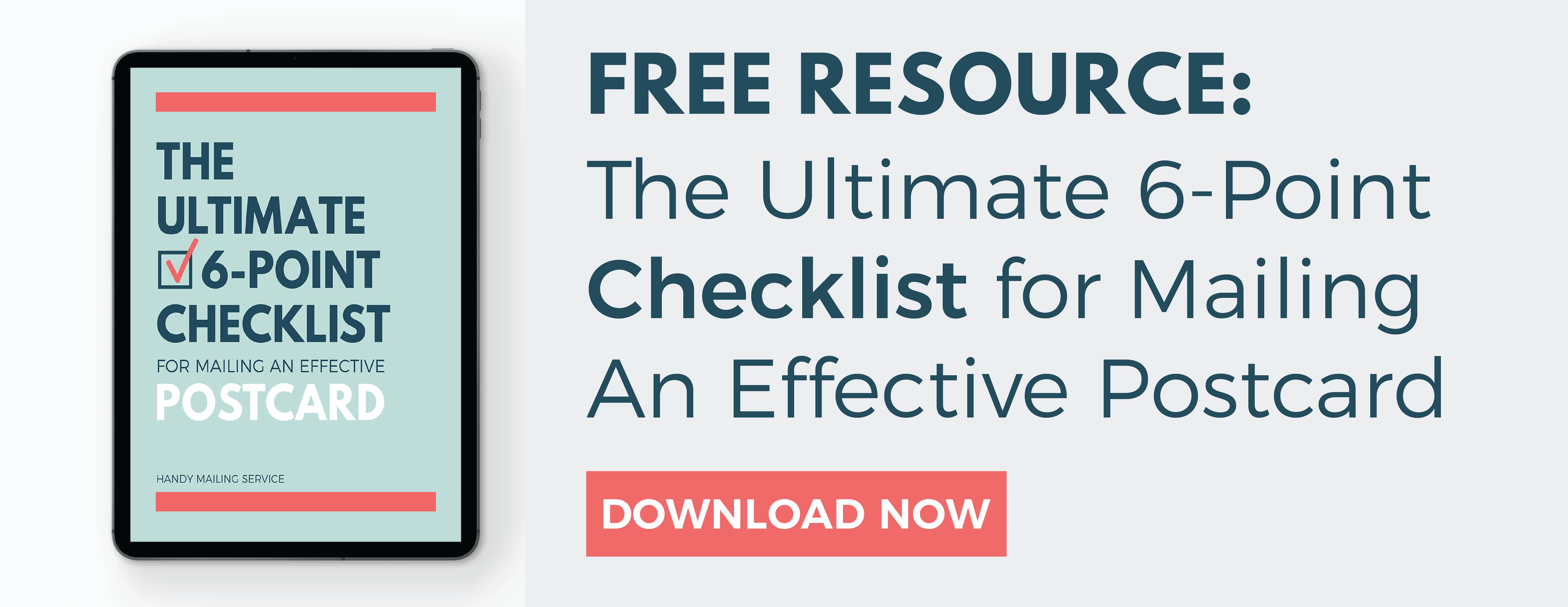 The Ultimate 6 Point Checklist For Mailing An Effective Postcard